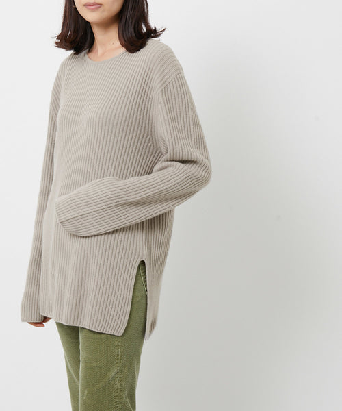 ADAM ET ROPÉ FEMME / 【AMOMENTO】WHOLE GARMENT RIB KNIT (トップス