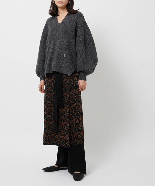 ADAM ET ROPÉ FEMME / 【VENIT】NEP SILK WOOL KNIT (トップス