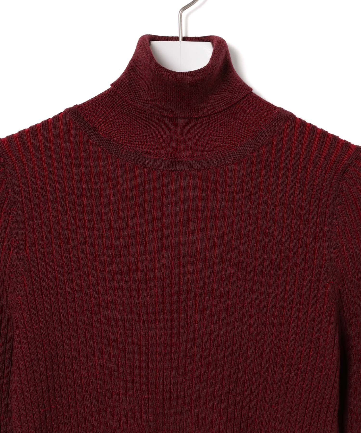 Allege.】Wide Rib Turtleneck Knit｜J'aDoRe JUN ONLINE OUTLET