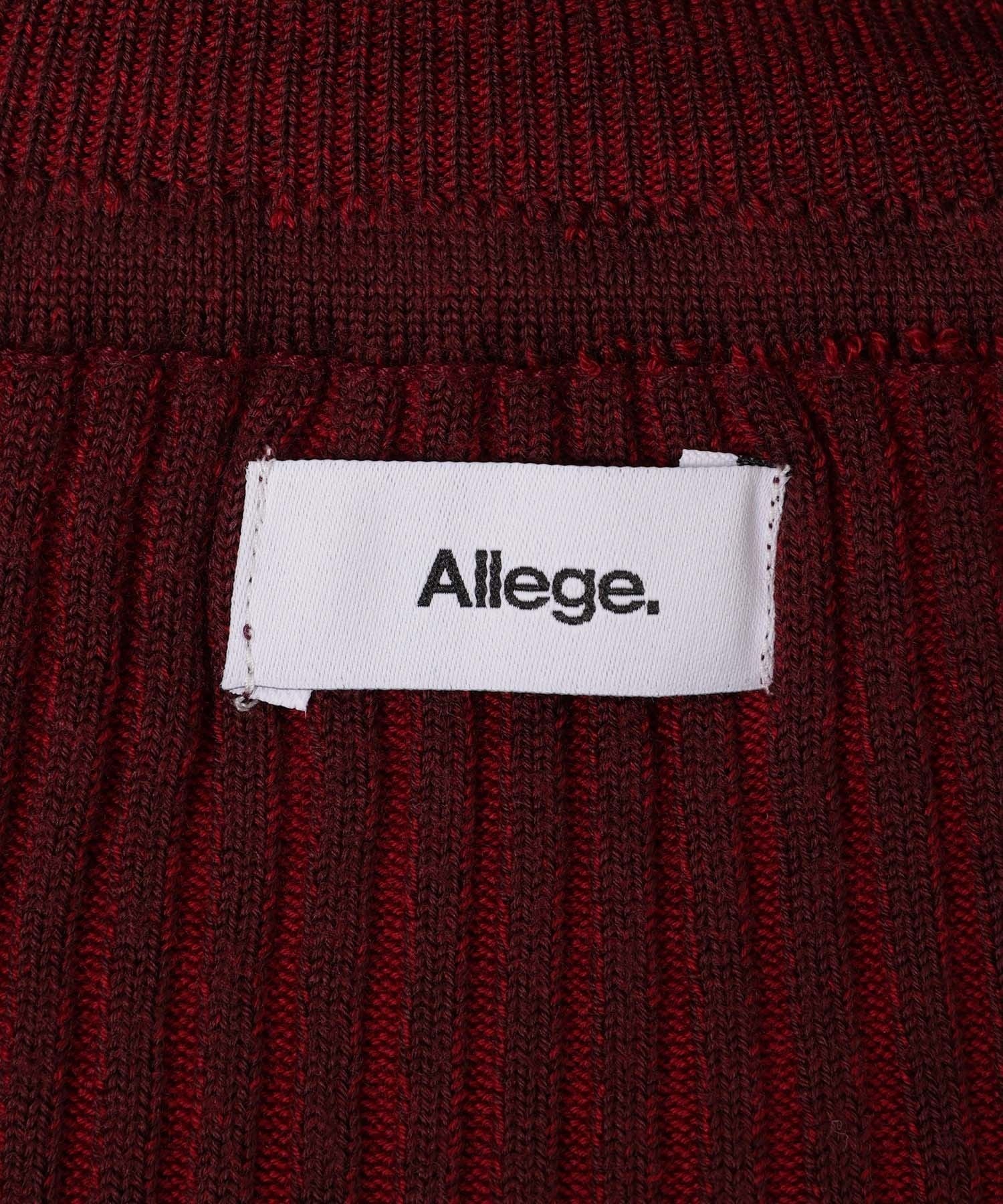 Allege.】Wide Rib Turtleneck Knit｜J'aDoRe JUN ONLINE OUTLET