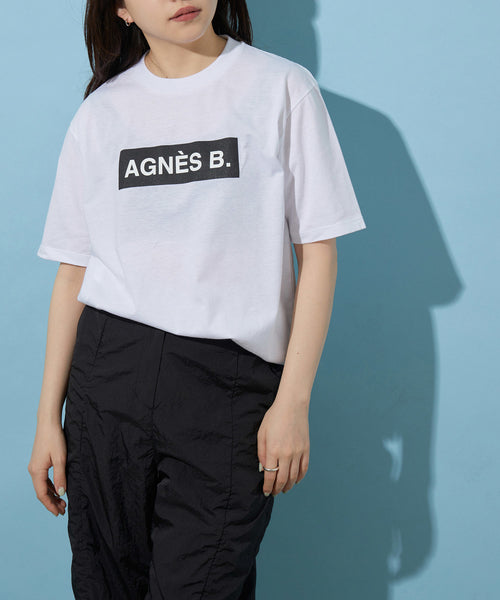 ADAM ET ROPÉ FEMME / 【agnes b. pour ADAM ET ROPE'】BOX LOGO T