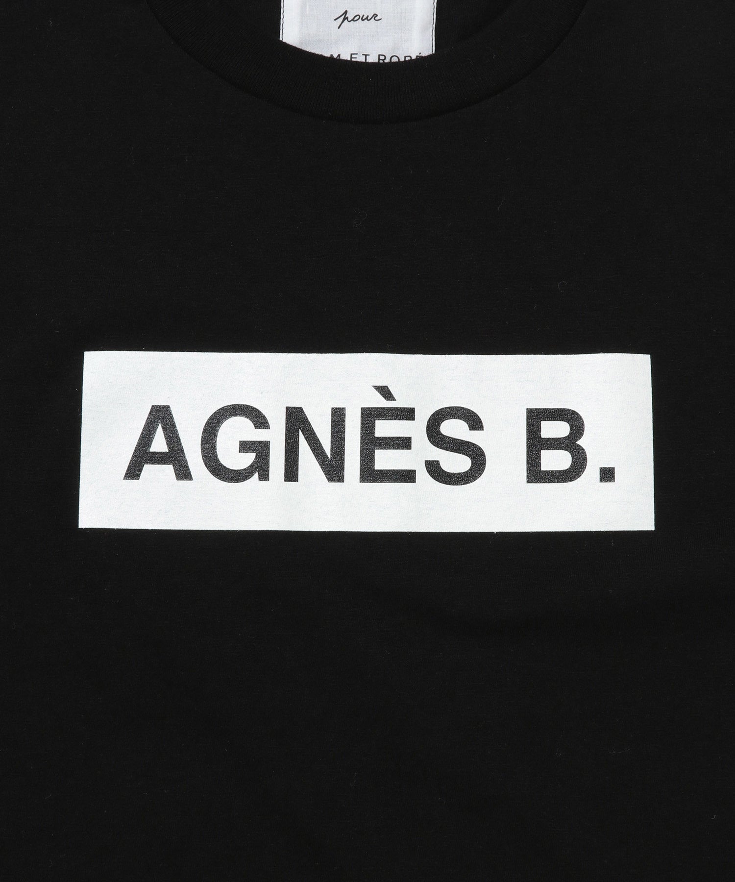 agnes b. pour ADAM ET ROPE'】BOX LOGO T-SHIRT ｜ ADAM ET ROPE