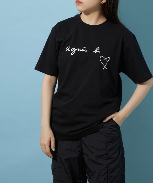 agnes b. heart shirt.シャツ/ブラウス(長袖/七分)