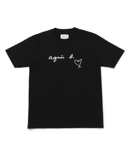 ADAM ET ROPÉ FEMME / 【agnes b. pour ADAM ET ROPE'】HEART T-SHIRT