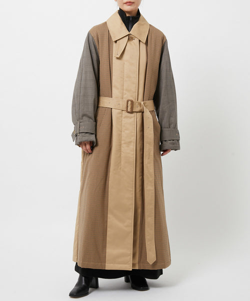 ADAM ET ROPÉ FEMME / 【VENIT】PATCHWORK TRENCH COAT (ジャケット