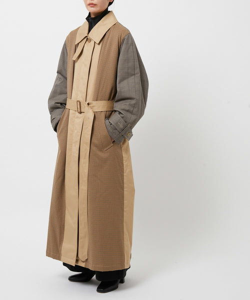 ADAM ET ROPÉ FEMME / 【VENIT】PATCHWORK TRENCH COAT (ジャケット