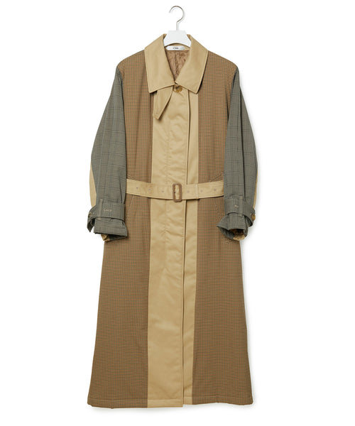 ADAM ET ROPÉ FEMME / 【VENIT】PATCHWORK TRENCH COAT (ジャケット