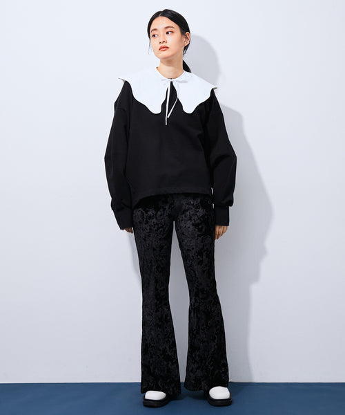 ADAM ET ROPÉ FEMME / 【GANNI】Velvet Jersey Pants (パンツ