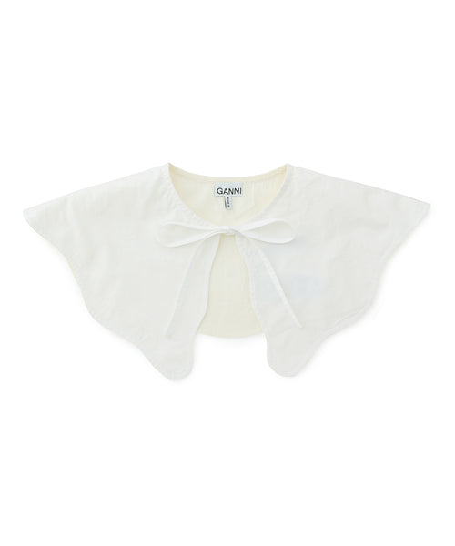 ADAM ET ROPÉ FEMME / 【GANNI】Cotton Poplin 付け衿 (財布/小物