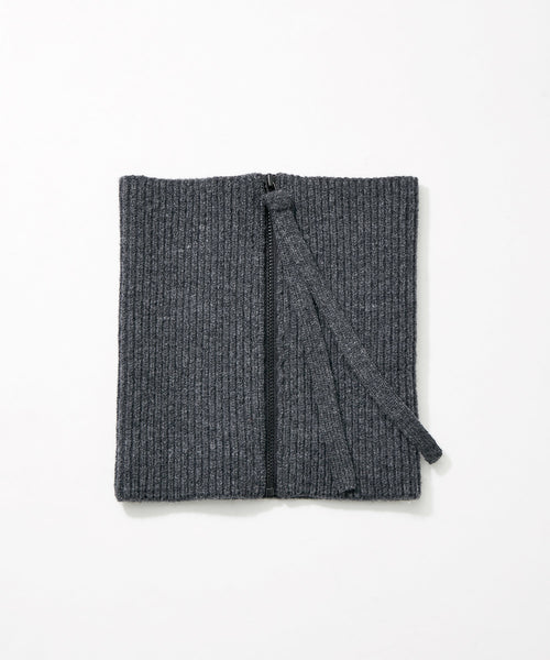 JANE SMITH ZIP NECK WARMER スヌード マフラー - ネックウォーマー