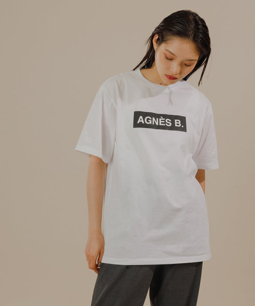 ADAM ET ROPÉ HOMME / 【agnes b. pour ADAM ET ROPE'】BOX LOGO T 