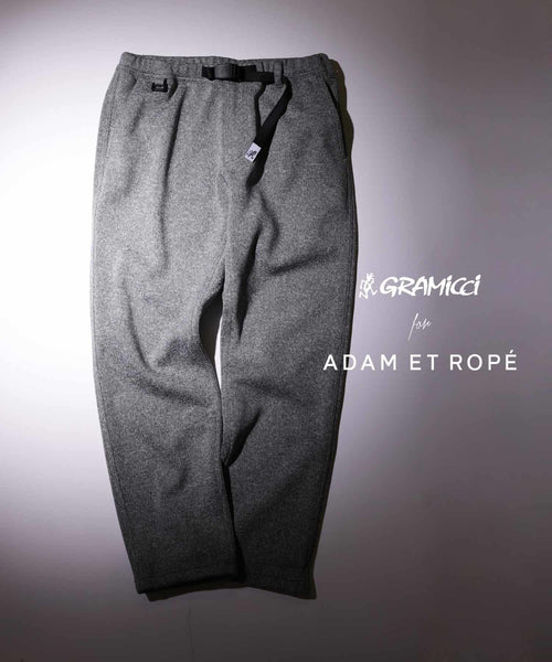 ADAM ET ROPÉ HOMME / 【GRAMICCI】別注 BONDING KNIT FLEECE (パンツ