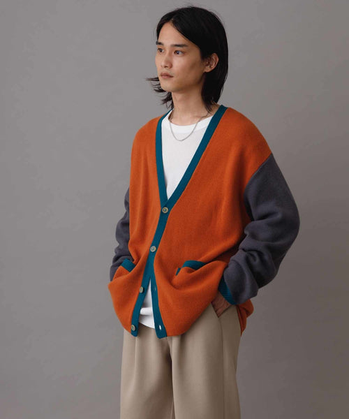 ADAM ET ROPÉ HOMME / 【LOGAN/ローガン 別注】Color Block Cardigan