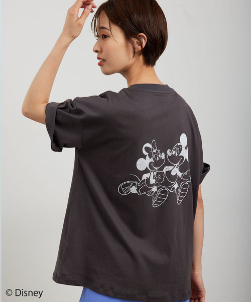 NERGY / ミッキーマウス / バックプリントTシャツ (トップス / T