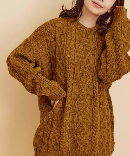 SALON adam et ropé / 【Oldderby Knitwear】Aran knit (トップス