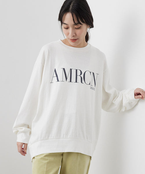 SALON adam et ropé / 【Americana(アメリカーナ)】ロゴスウェットTEE