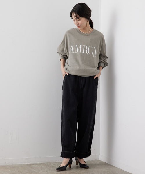 Americana(アメリカーナ)】ロゴスウェットTEE www.krzysztofbialy.com