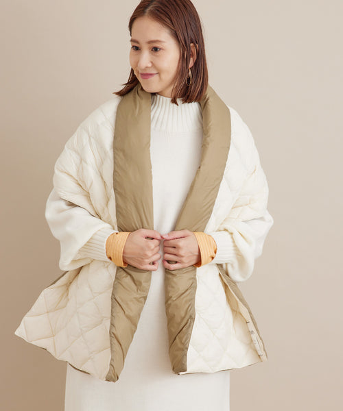 SALON adam et ropé / 【TAION】REVERSIBLE DOWN STOLE (ファッション