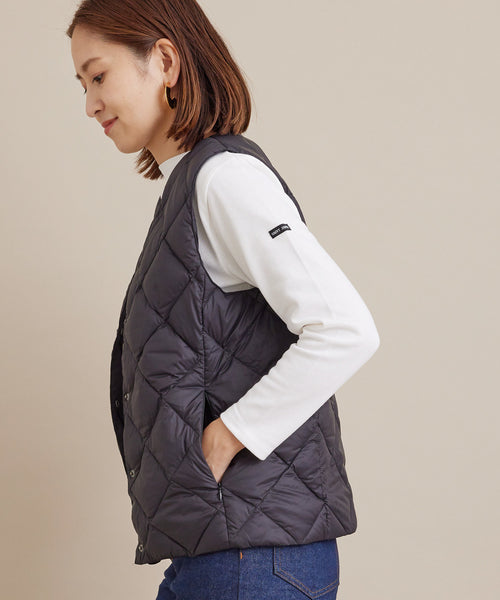 SALON adam et ropé / 【WEB限定】【TAION】VNECK DOWN VEST