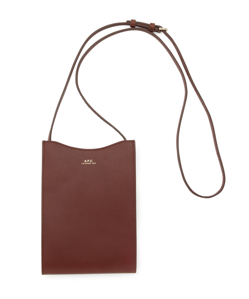 APC jamie neck pouch ショルダーバッグ brown