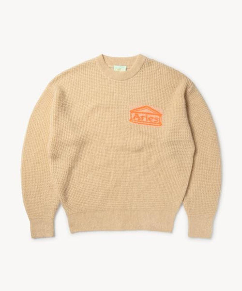 bonjour records / 【ARIES】 Waffle Knit Jumper (トップス / ニット