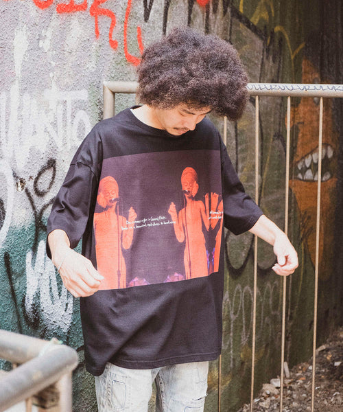 bonjour records / Erykah Badu/エリカ・バドゥ Tシャツ (トップス / T