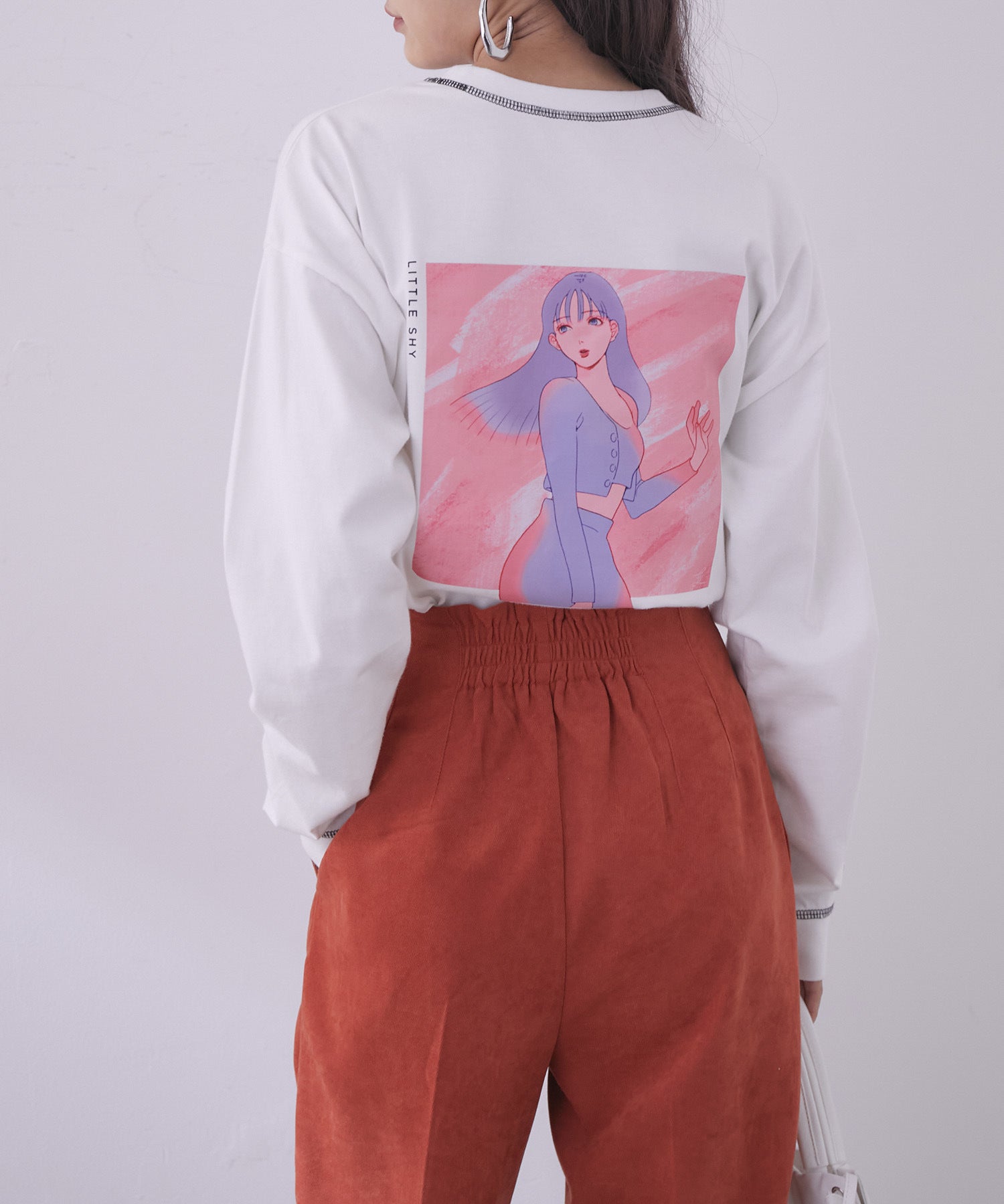 overprint 藍にいな Tシャツ - トップス