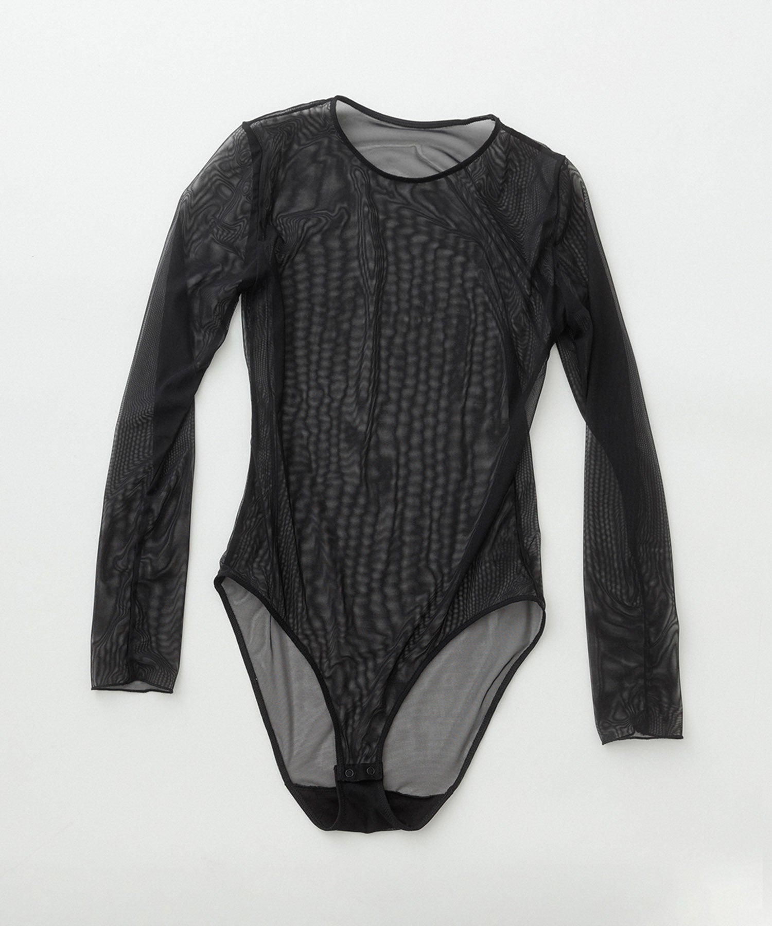 yo biotop Cotton mesh bodysuit - キャミソール