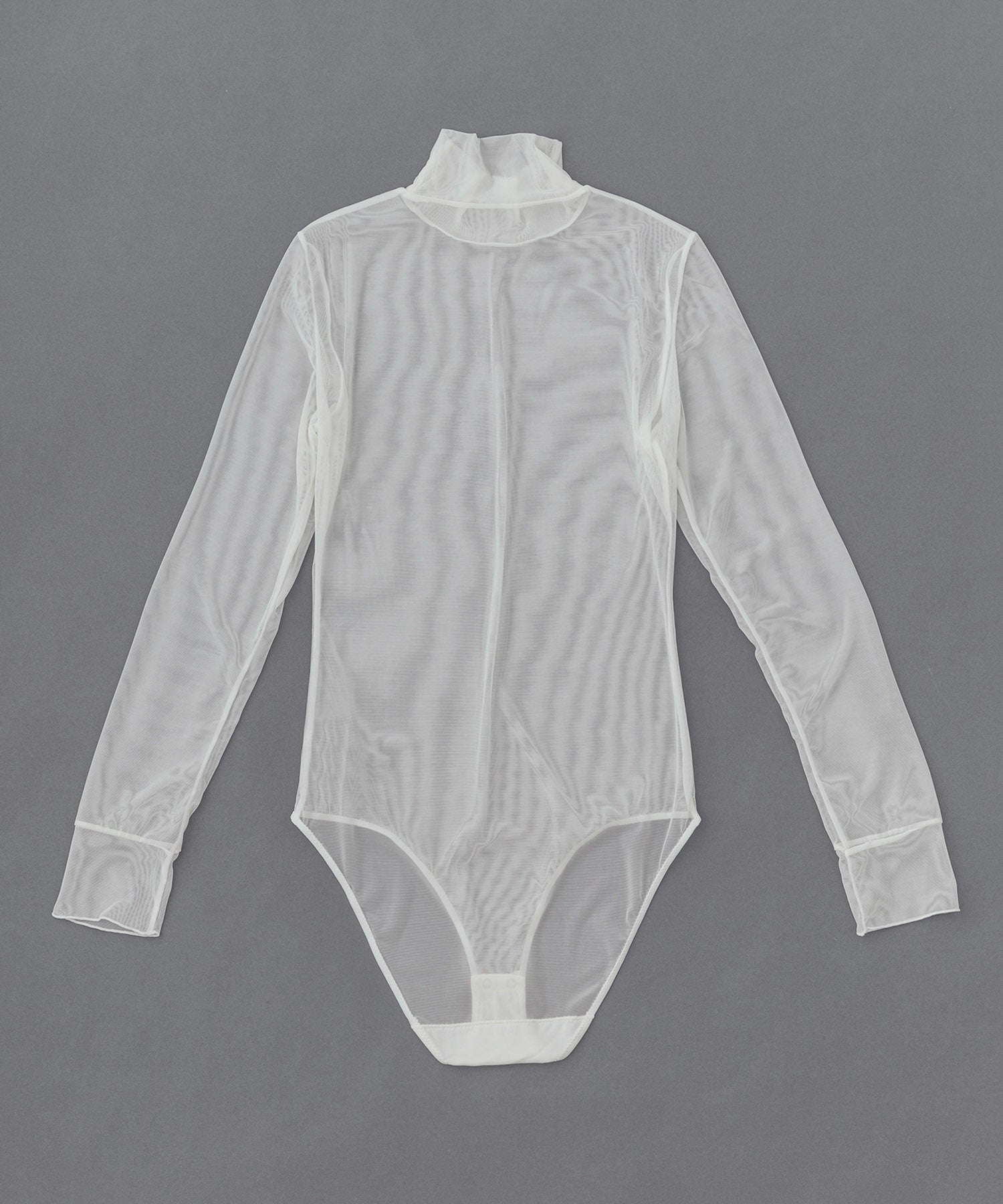 トップスyo BIOTOP Sheer turtle body suit