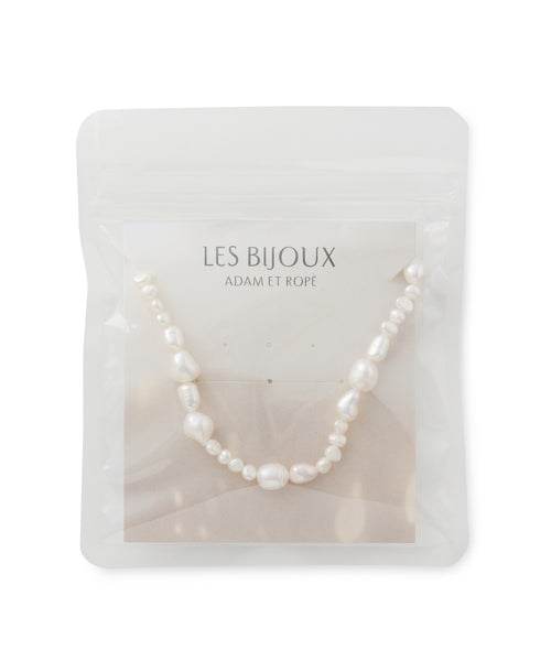 ADAM ET ROPÉ FEMME / 【LES BIJOUX】ランダム淡水パールネックレス