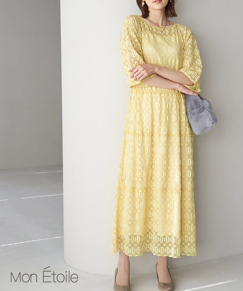 ROPÉ PICNIC(ロペピクニック) / 【一部店舗限定】【Mon E'toile/モンエトワール】ティアードレースDRESS (ワンピース /  ドレス) 通販｜J'aDoRe JUN ONLINE