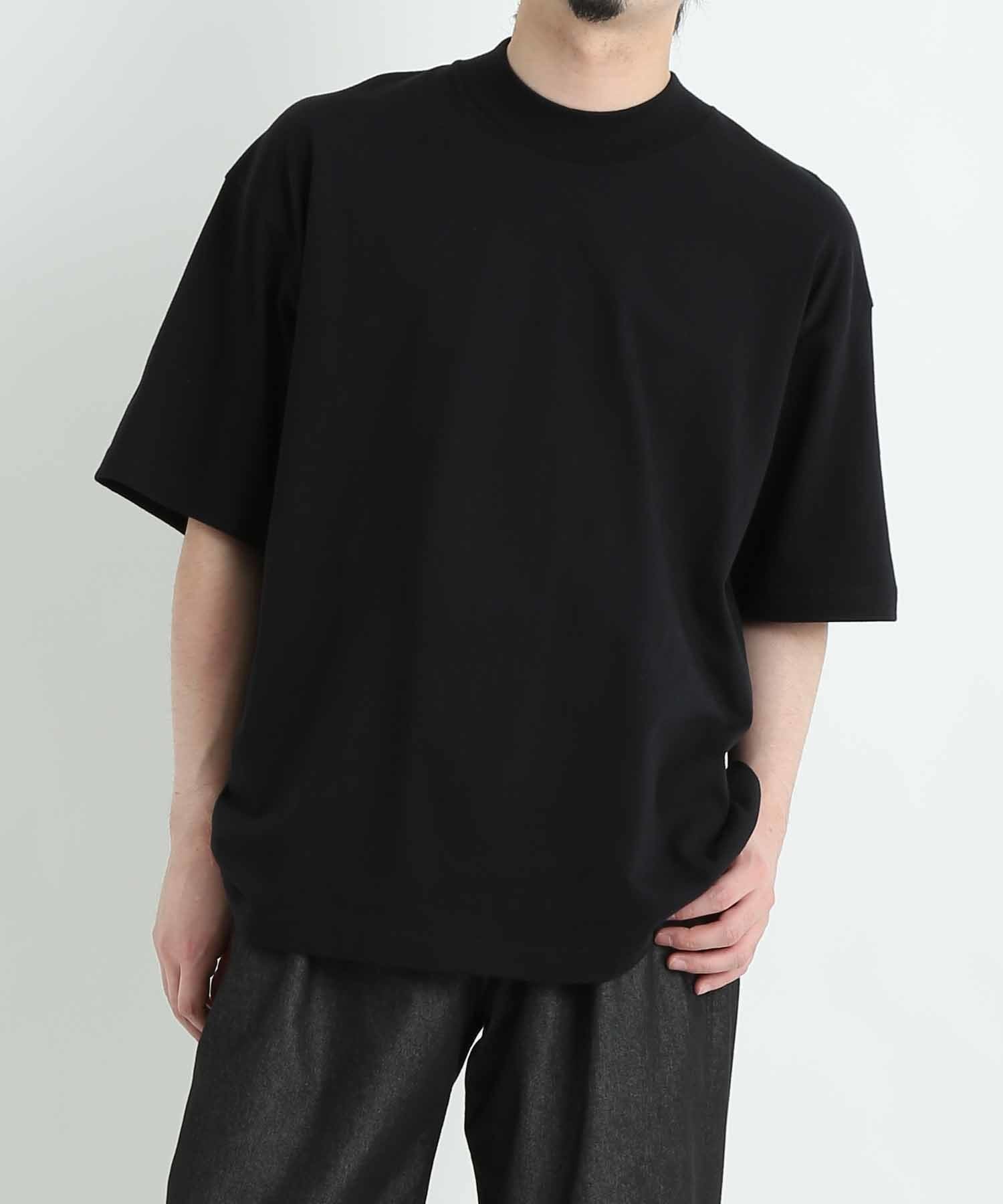 Hanes for BIOTOP】2P Mock-Neck T-Shirts/Unisex ｜ ADAM ET ROPE