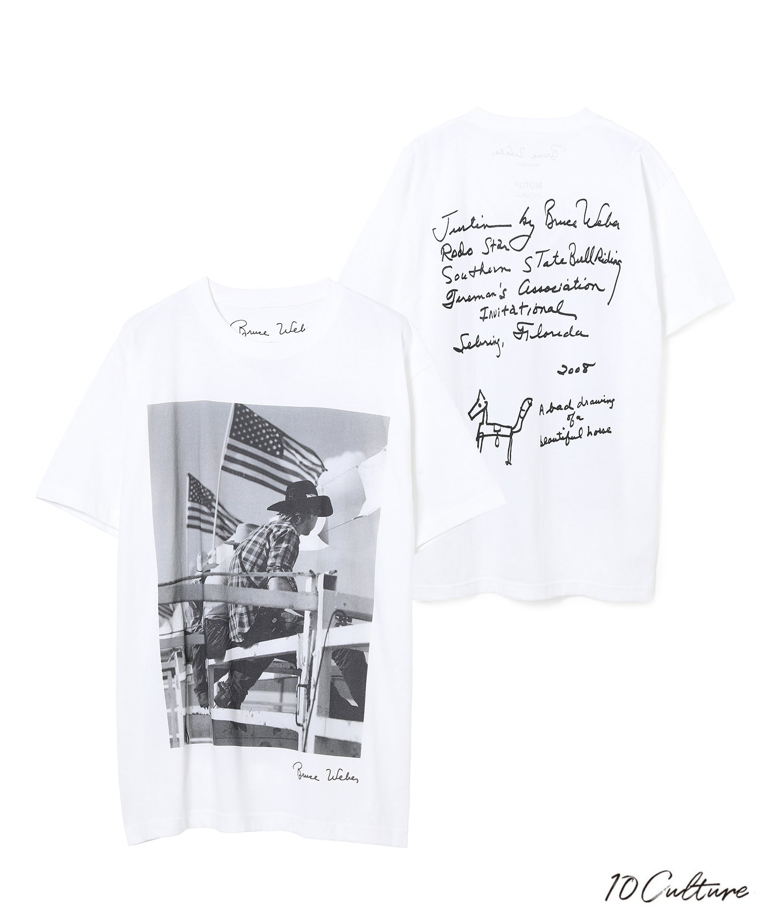 Bruce Weber × BIOTOP×10C T-shirts 犬 XLの+rallysantafesinooficial.com