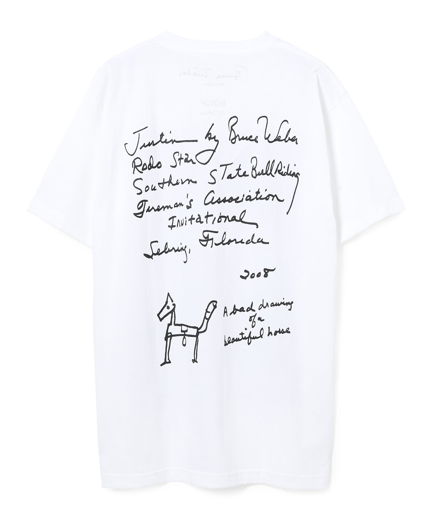 Bruce Weber × BIOTOP Tシャツ  Culture