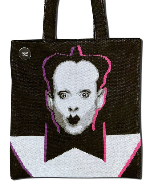 bonjour records / 【編み物☆堀ノ内】Klaus Nomi Knit Tote Bag