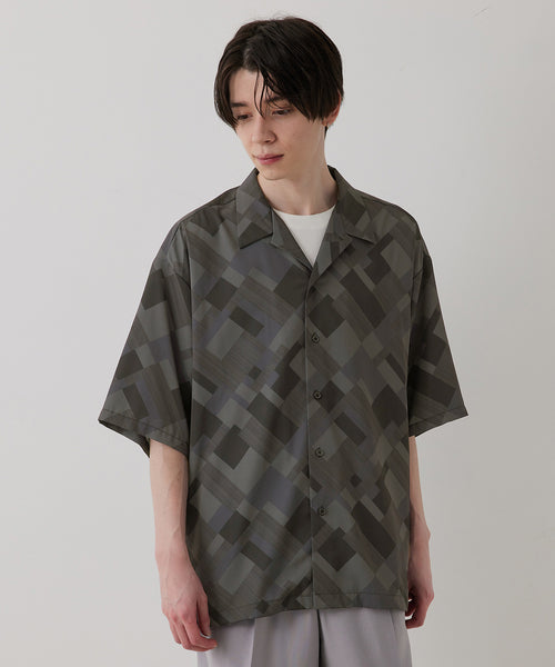 激安買い物 - Bott 2Y S/SL Shirt XXL オープンカラーシャツ 陰陽