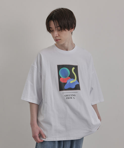 JUNRed / アートグラフィックBIG Tシャツ (トップス / Tシャツ