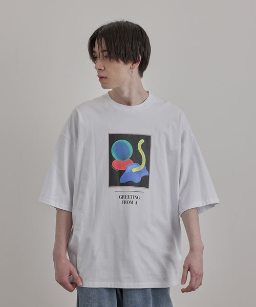 JUNRed / アートグラフィックBIG Tシャツ (トップス / Tシャツ