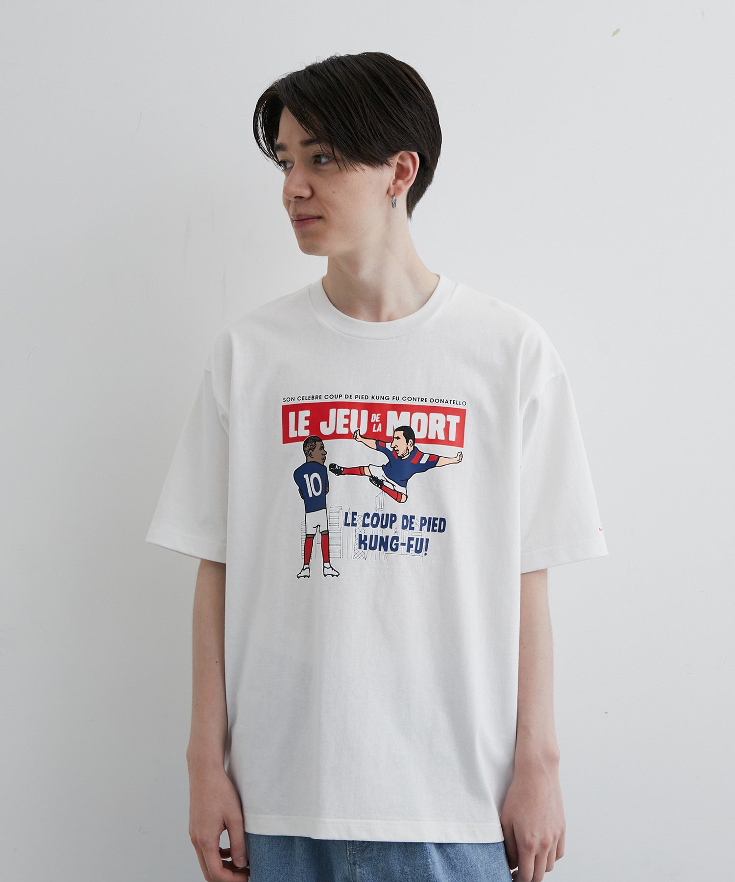 Soccer Junky / コラボプリントTシャツ | JUNRed