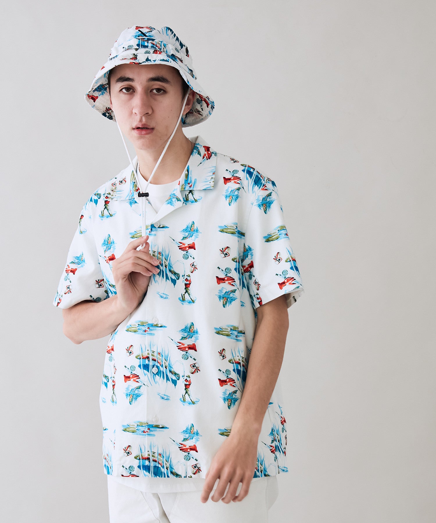 Tenkara Print Canty SS Shirt｜J'aDoRe JUN ONLINE OUTLET