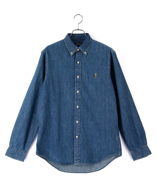 JUNRed / POLO RALPHLAUREN BDシャンブレーシャツ(カスタムフィット