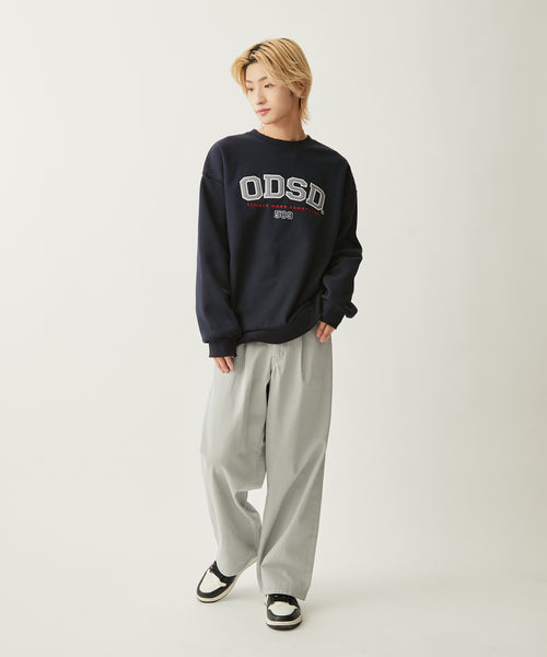 JUNRed / ODD STUDIO APPLIQUE LOGO SWEAT SHIRTS (トップス