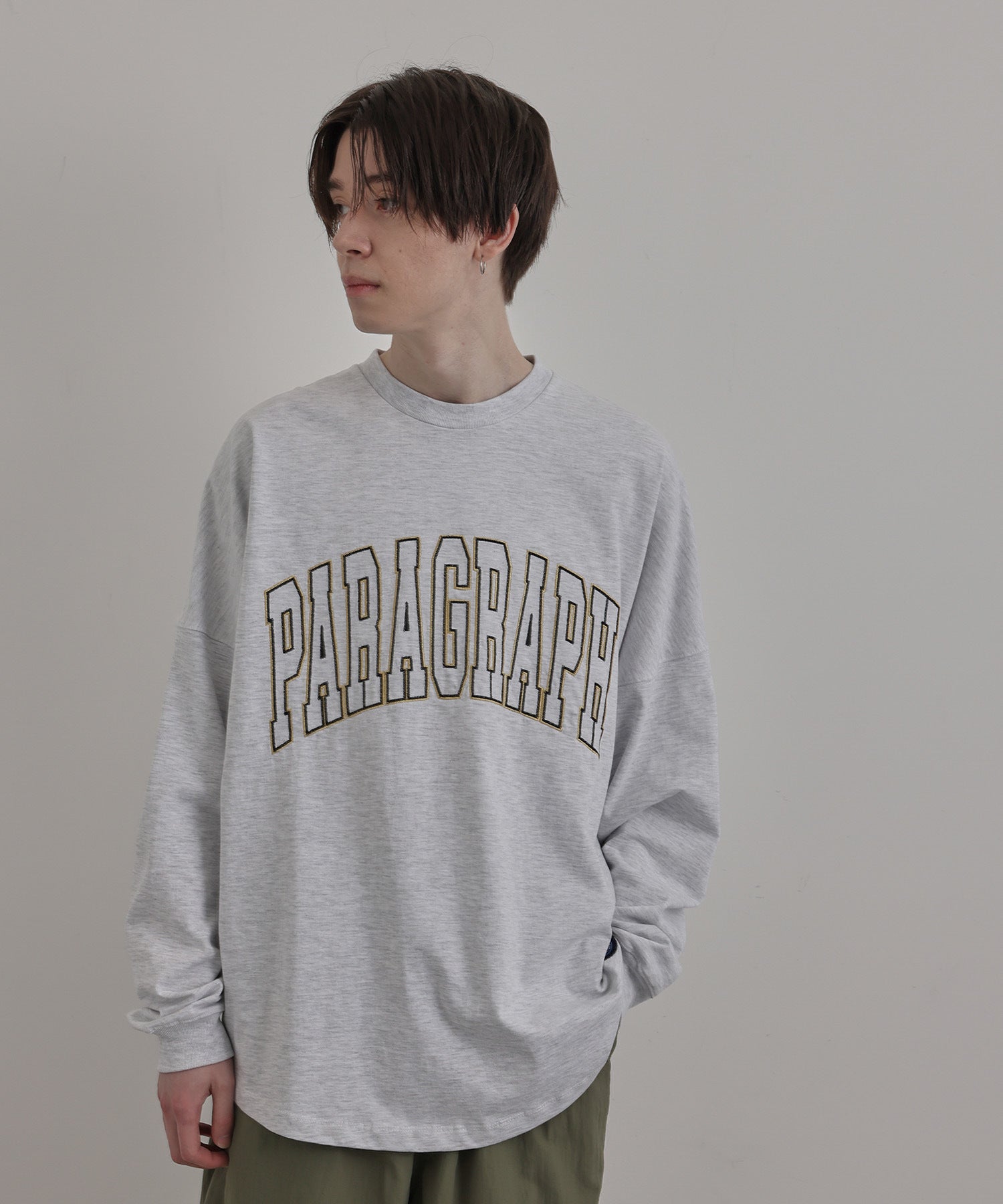 PARAGRAPH/ARCH LOGO LONG SLEEVE TEE/NO.22/22SS | JUNRed