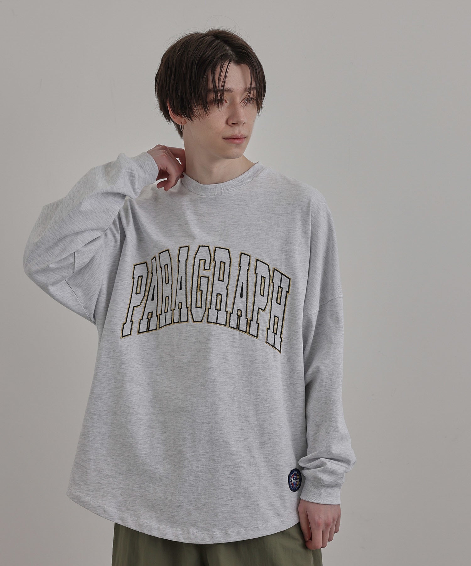 PARAGRAPH/ARCH LOGO LONG SLEEVE TEE/NO.22/22SS | JUNRed