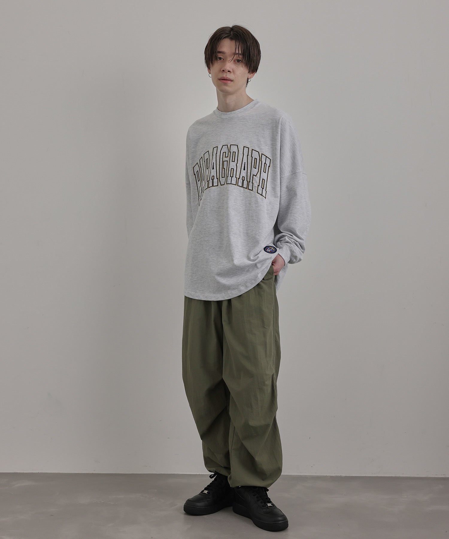 PARAGRAPH/ARCH LOGO LONG SLEEVE TEE/NO.22/22SS | JUNRed