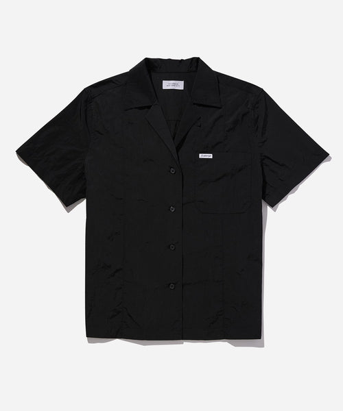 ネイビー（40）】Dani Nylon Camp Collar Shirt | www.innoveering.net