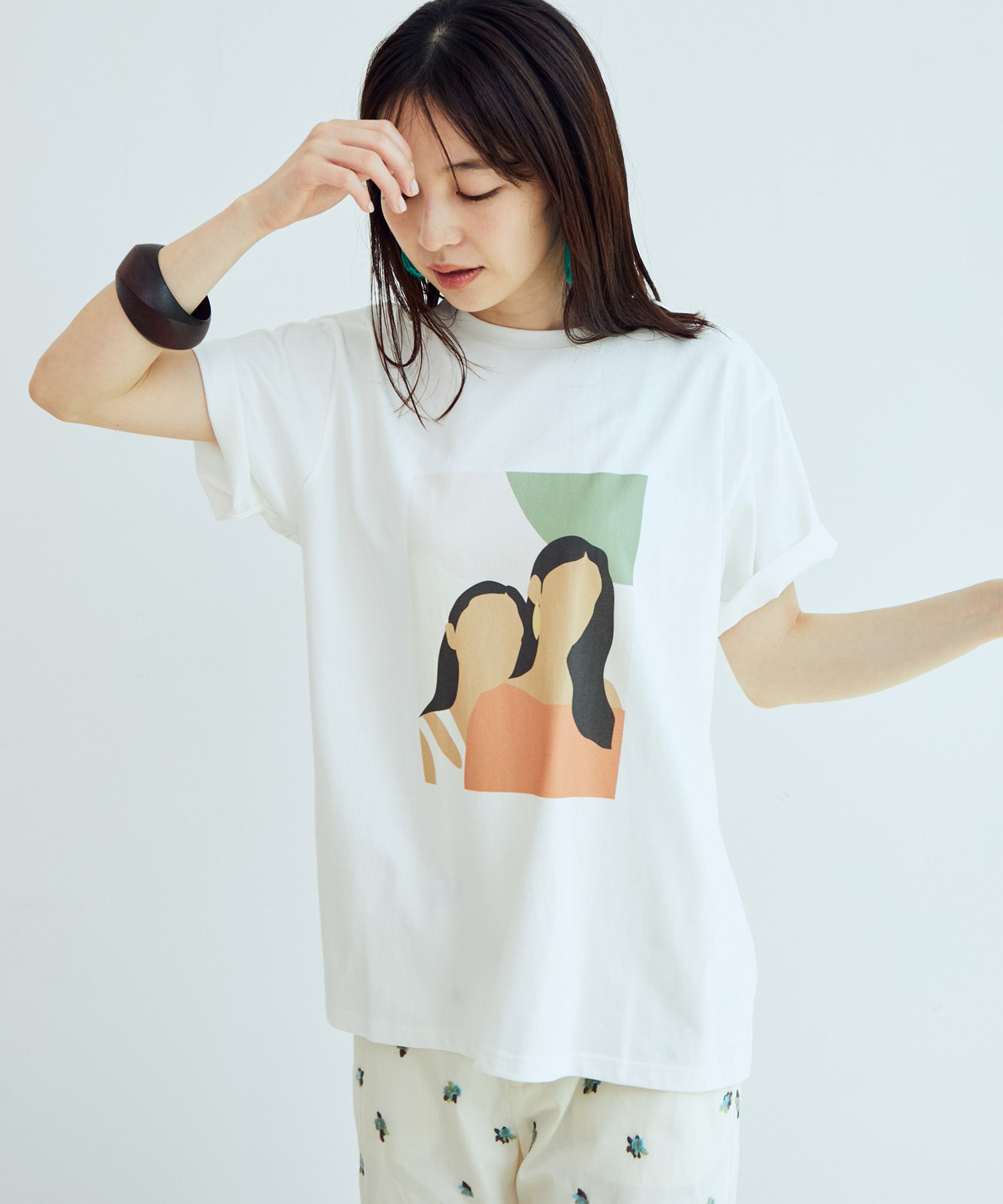 オーガニックコットンアソートプリントTシャツ【susutainable】 | ViS