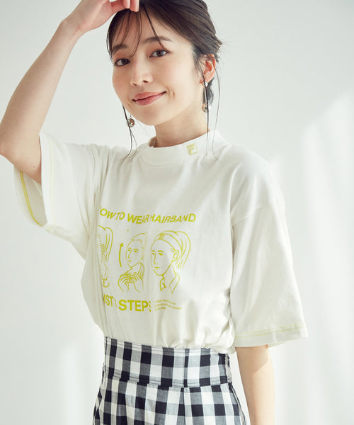 VIS / 【FILA 別注】モックネックTシャツ (トップス / Tシャツ