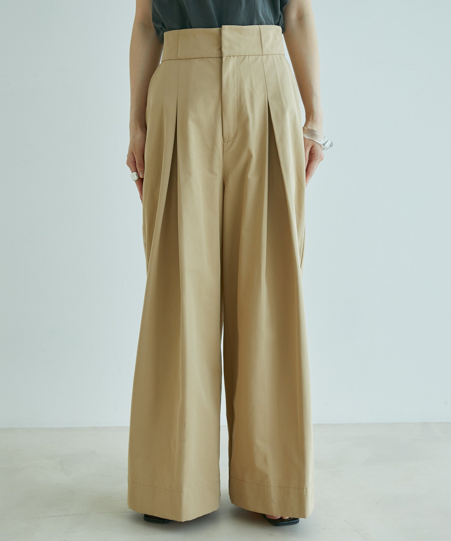 超歓迎された】 common divisor 変形パンツ ワイドパンツ wide pants