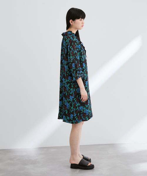 ADAM ET ROPÉ FEMME / 【GANNI】Printed Light Crepe OP